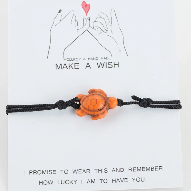 Sea Turtles Tortoise Charm Bracelets Card Bee Antique Animal Women Men Jewelry Red Black Many Colors Drop Shipping bracelet | Украшения и