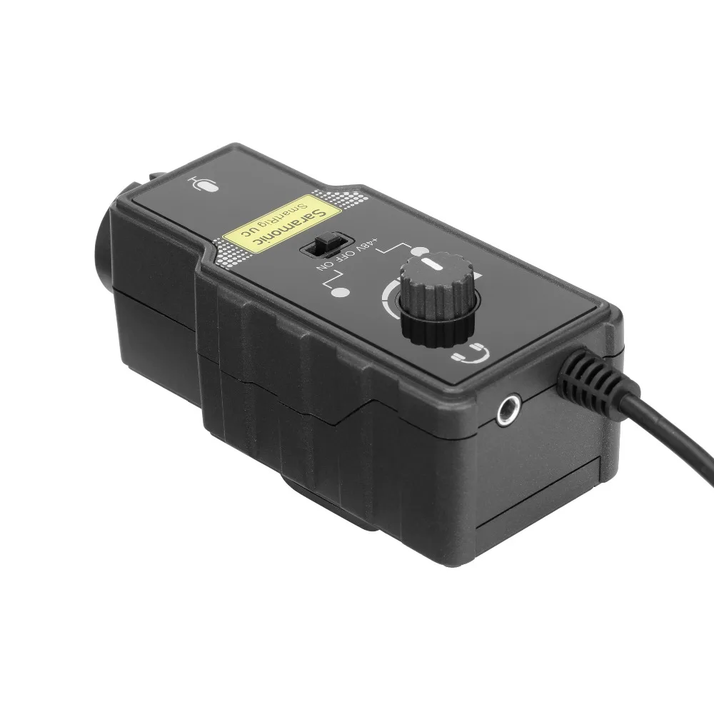 Адаптер для микрофона Saramonic SmartRig UC XLR Pream аудио Rig гитарный интерфейс записи музыки