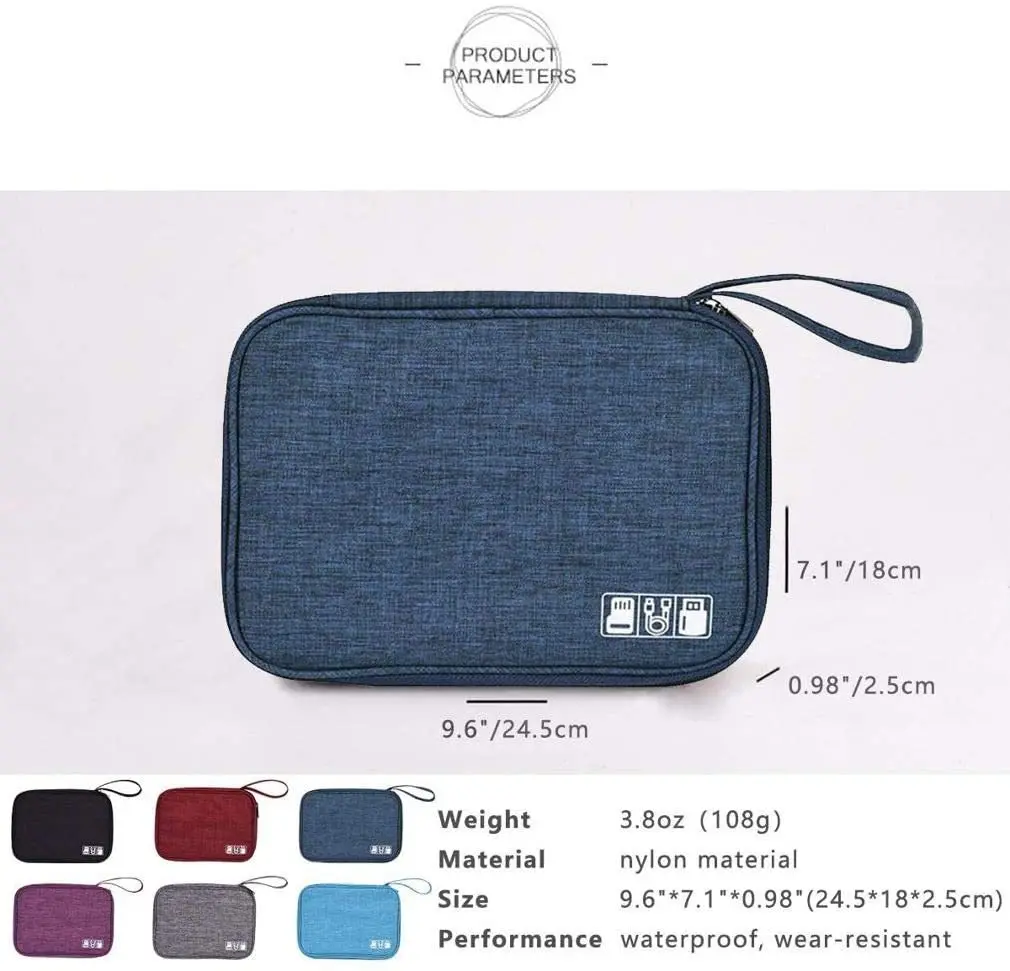 Watchcase bag Multifunction Travel Carrying for Apple Watch Strap Band Storage Bag Pouch Portable Case Box for Samsung watchband