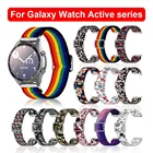 Плетеный нейлоновый ремешок для Samsung Galaxy watch 3, 45, 41 мм, active 2, Huawei watch GT, 2, 2e, Pro, 20 мм, 22 мм