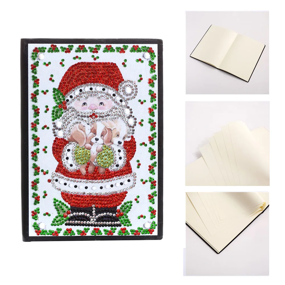 100 страниц DIY ремесло ноутбук алмазная живопись Обложка Блокнот Sketchbook