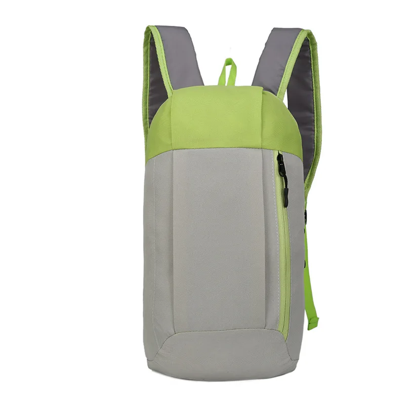 green with gray Многофункциональная Легкая Складная спортивная сумка, спортивная велосипедная альпинистская сумка Оксфорд, модный тренировочный рюкзак для хранения фитнеса для мужчин и женщин - Цвет: green with gray