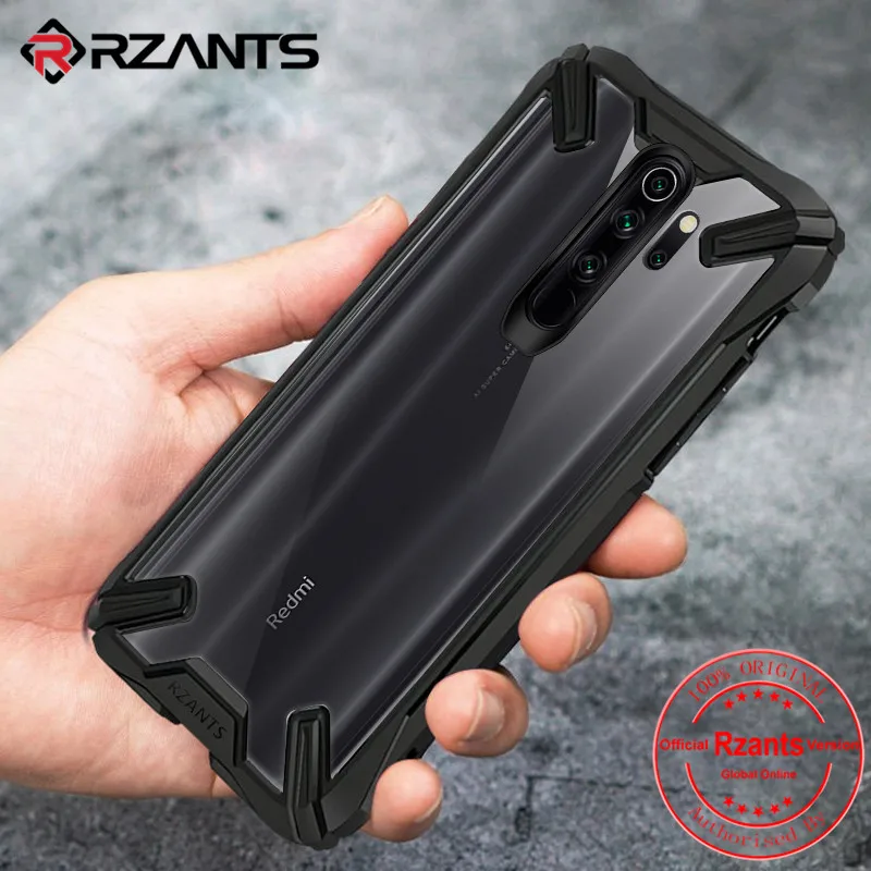 Чехол для телефона Redmi note8 pro Xiaomi Note 8 Pro прозрачный жесткий ударопрочный усиленный