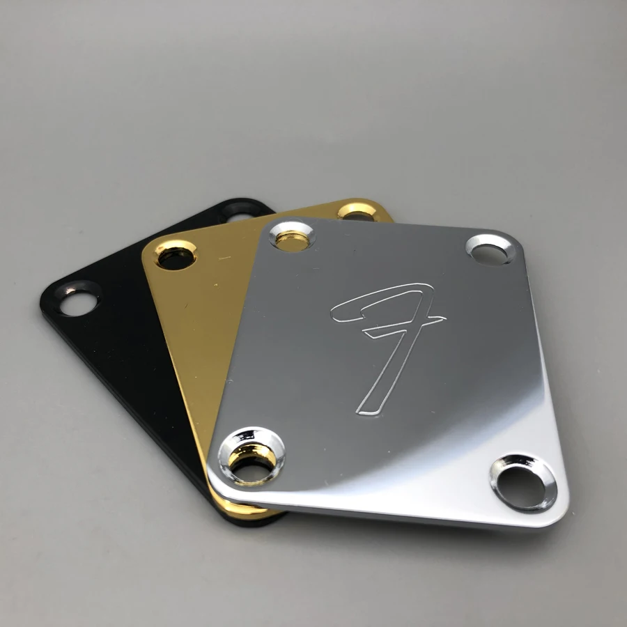 Гриф для гитары F Chrome ST TL Black золотистые винты в комплекте|Детали и аксессуары