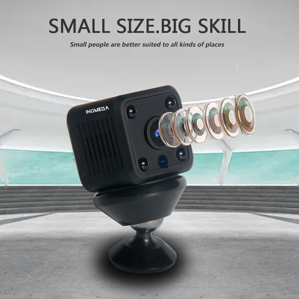 Оригинальная мини камера с Wi Fi 720 P видео CMOS сенсор ночное видение видеокамера