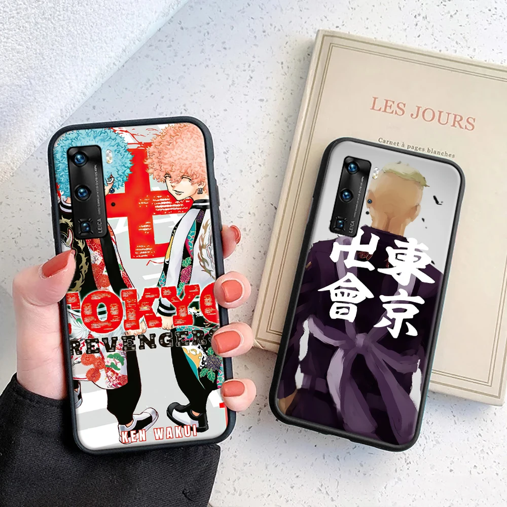 

Tokyo Avengers Japan AnimePhone Case For Huawei P Smart Z 2019 2021 P20 P30 P40 Lite Pro Funda Carcasa Soft Back Cover Hinat