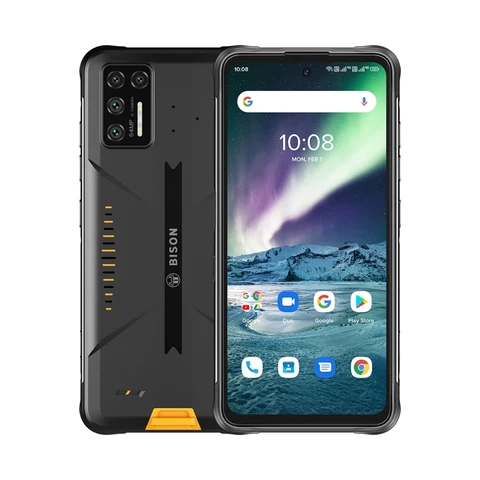 Смартфон UMIDIGI BISON GT, 8 + 128 ГБ, камера 64 мп, 5150 мАч, сканер отпечатка пальца, 6,67 дюйма, Android 10, 8 ядер, OTG, NFC, 4G