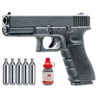 B Glock 17 Gen4 30x CO2 Bb пневматический пистолет, воздуходувка (комплект) пулевой преобразователь 2 Co2 пули pfurniture настенный жестяной знак металлический домашний Декор металл