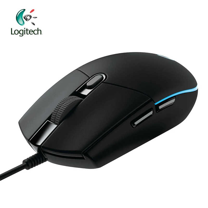 Оригинальная игровая проводная мышь Logitech G102 оптическая с поддержкой рабочего