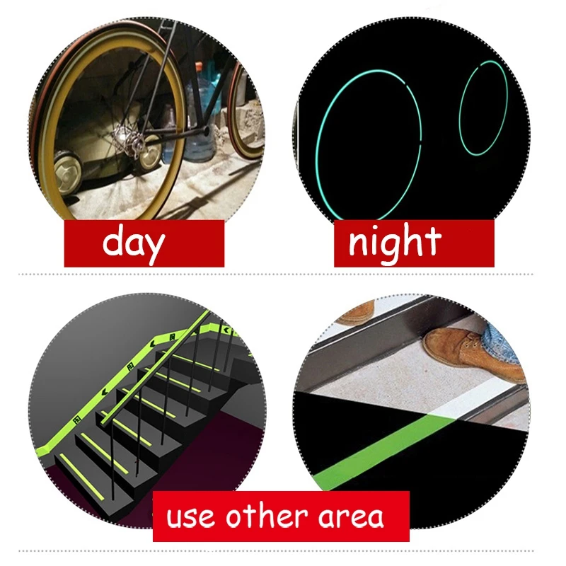 3 шт./лот защитное снаряжение для велосипеда светоотражающие наклейки ночное
