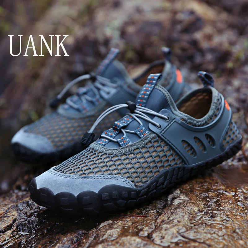 

New Outdoor River Upstream Shoes Wading Shoes Men's Non-Slip Hiking Hiking Water Sports Shoes Beach Barefoot Surfing Shoes