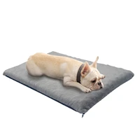 pet massage plush bed detachable cover nest for large medium kitten dog w0