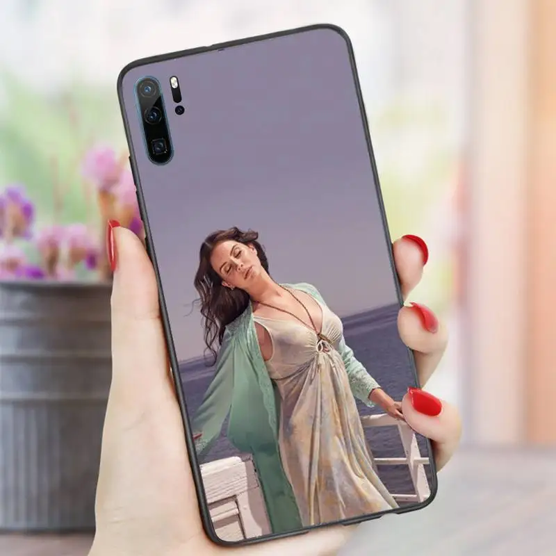 

American singer Lana Del Rey Model Phone Case For Huawei honor Mate P 10 20 30 40 i 9 8 pro x Lite smart 2019 nova 5t