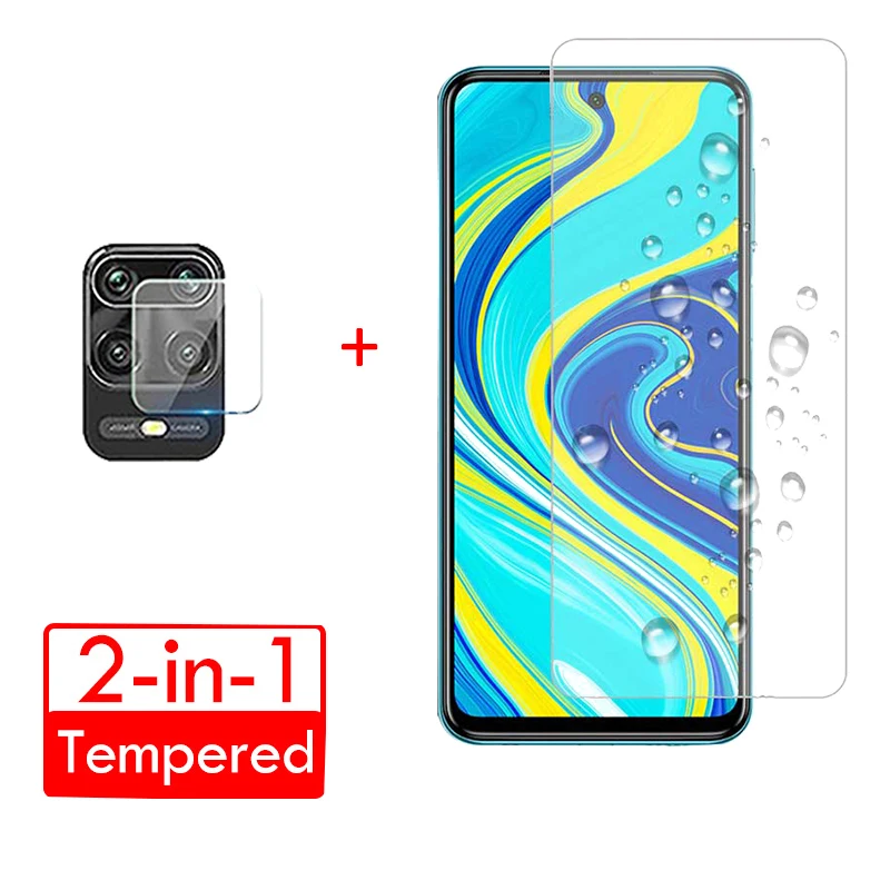 Стекло для redmi note 9 pro 2 в 1 Защитное стекло задней камеры xiaomi 9pro защитное