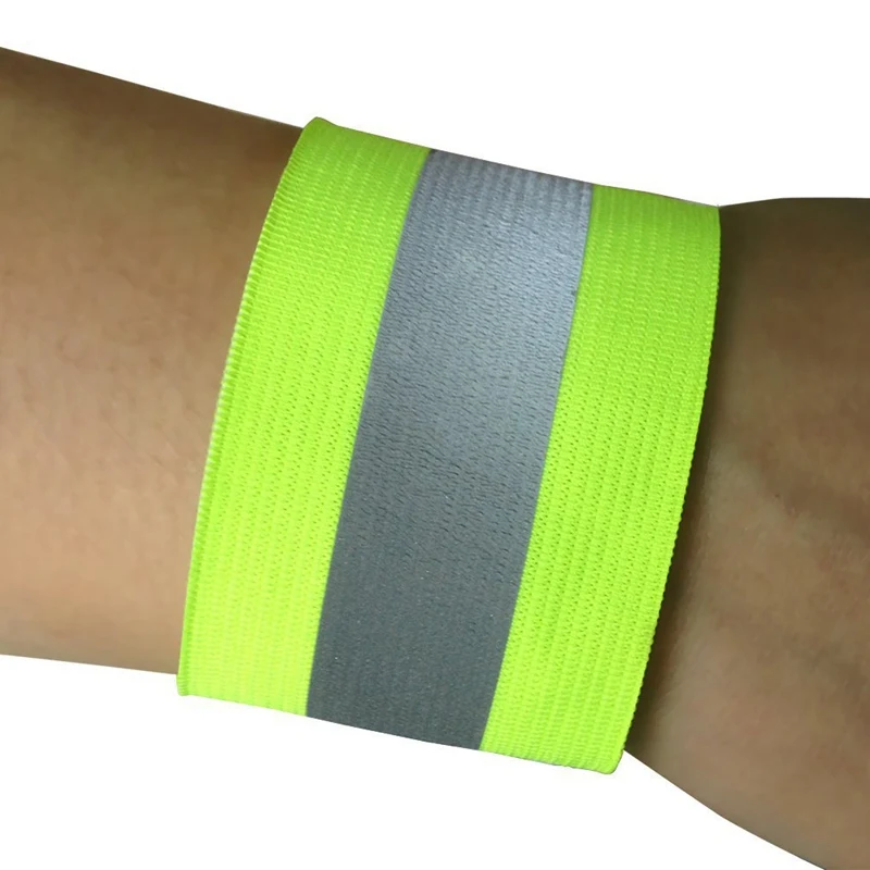 

Safety Belt Night Run Armband Strap Arm Band Running Cycling Jogging Arm Wholesale Luminous Night Reflective