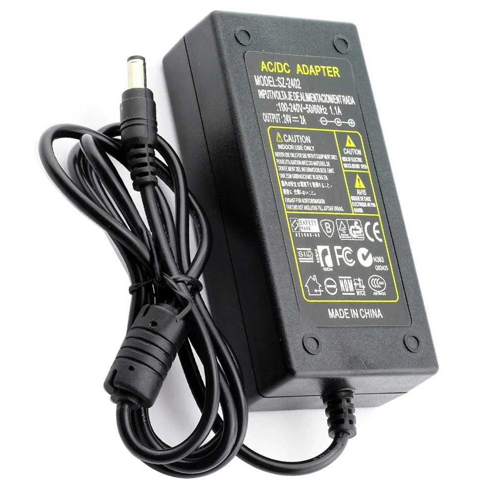 Адаптер питания переменного тока в постоянный ток 24 В 1 А 2 3 5 преобразователь