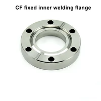 cf162535506380100150200250 ultra high vacuum flange cf inner welding fixed flange stainless steel 304
