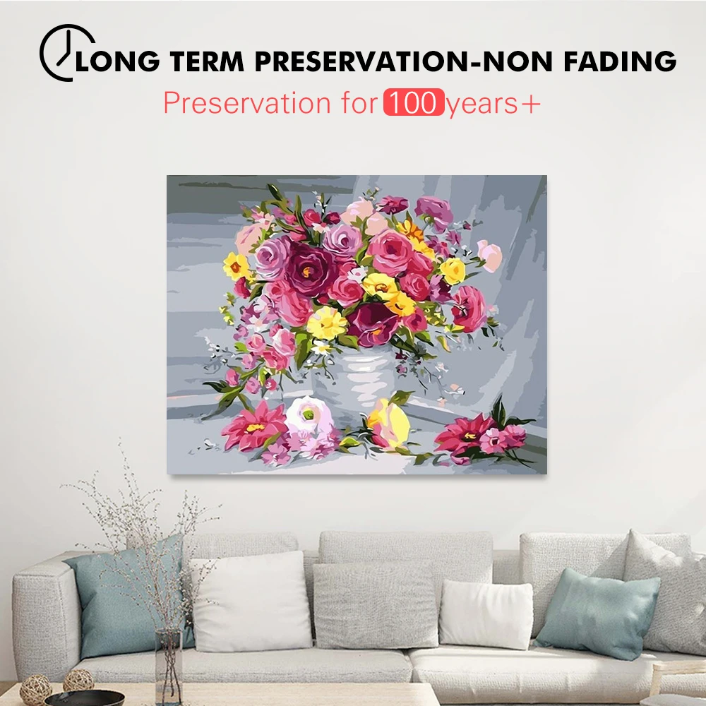 Набор для рисования по номерам HUACAN комплекты украшение дома | Дом и сад