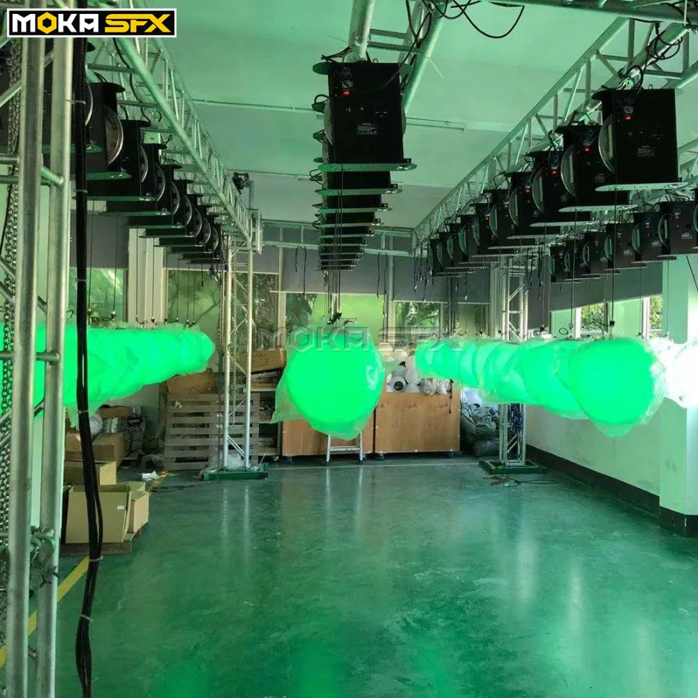 RGB цветной светодиодный подъемный светильник Dmx шар украшение для помещений