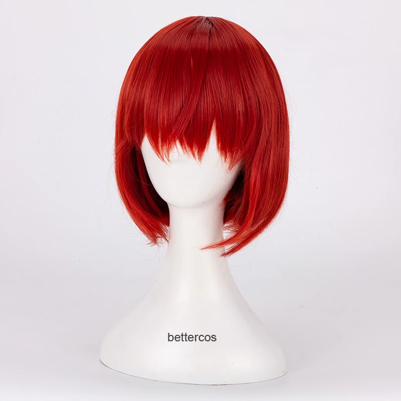 Парик для косплея Mahoutsukai no Yome Hatori Chise термостойкие синтетические волосы короткого