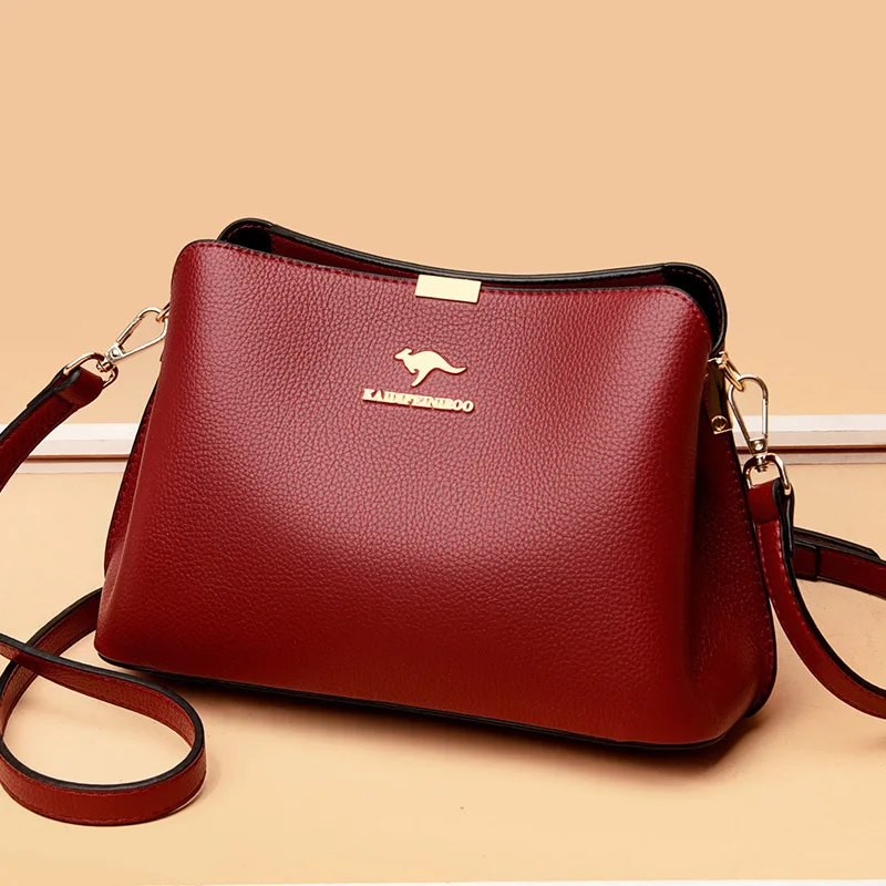 

New Luxury Women Handbags Purse Designer Crossbody Tote Bags Casual High Quality Leather Shoulder Messenger Top-handle Bag