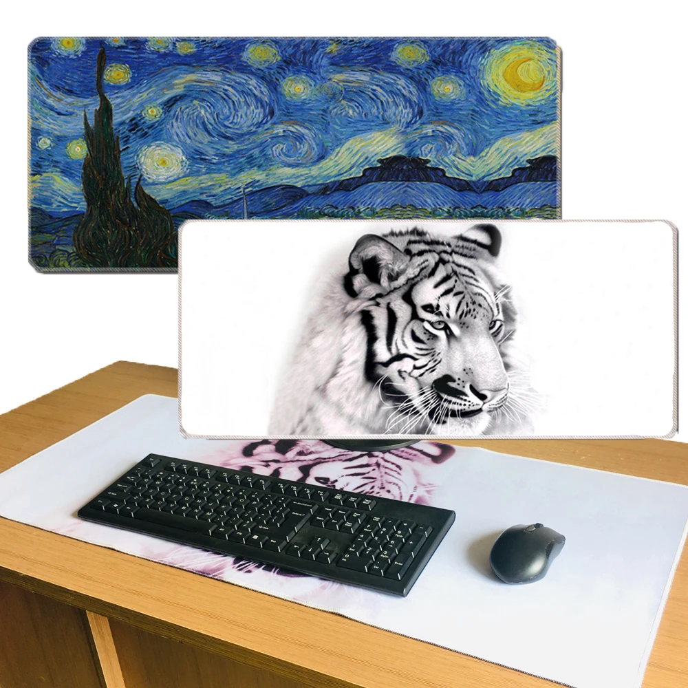 

Extra Large Mouse Pad Anti-slip Desk Mousepad Keyboard Mat Mause Gamer PC Table Pad Laptop Carpet For Laser Mice Mouse Wholesale