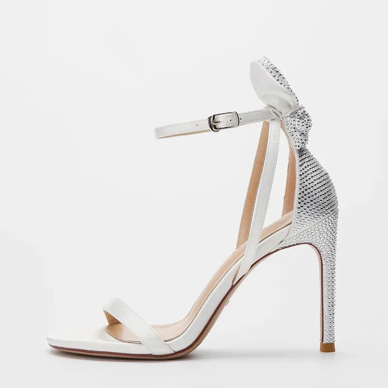 

2021 New Summer Shoes Women Sandals Open Toe Stiletto High Female Elegant Wedding Shoes Fashion Sexy Party 8CM High Heels Shoes