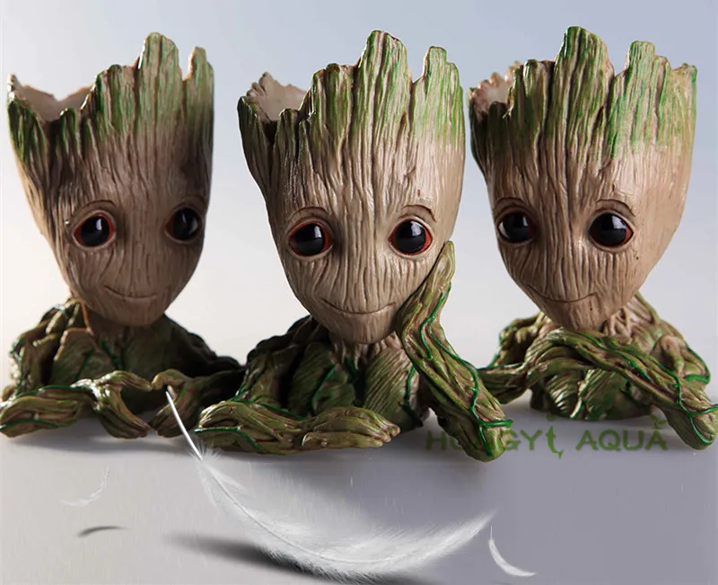 

Fish tank landscaping Potted plant flower pot Tree man Groot tree monster Aquarium ornament Lightweight style