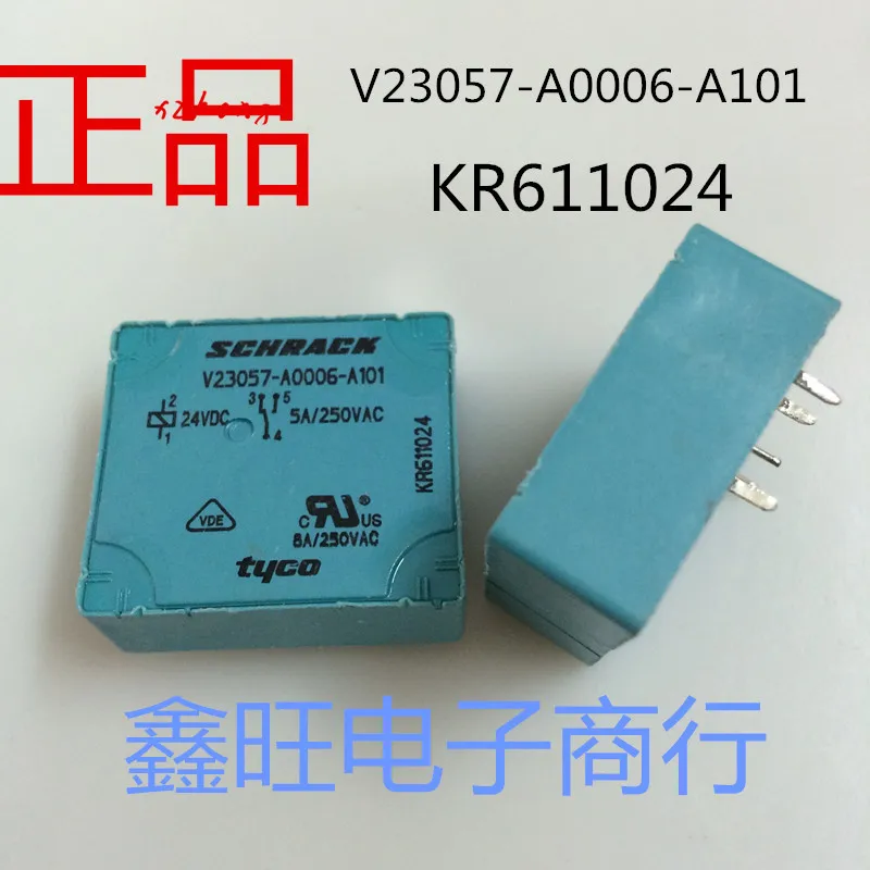 

Electric Relay V23057-A0006-A101-24VDC KR611024 5A
