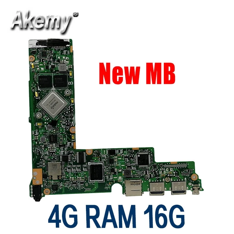 

Akemy C100PA 4GB RAM 16G EMMC Motherboard For Asus C100PA C100P C100 Laptop MainBoard 16GB EMMC Atom RK3288C Rev 2.0 Test OK