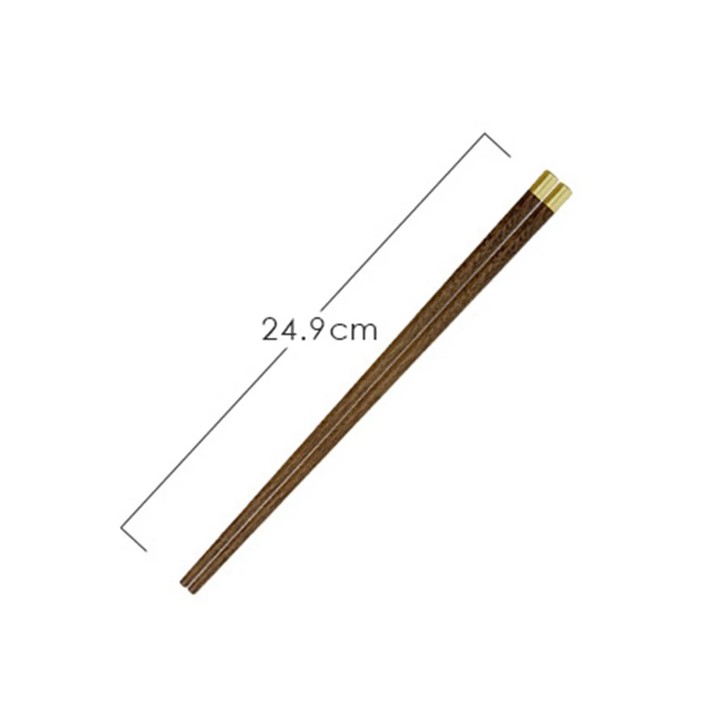 

Chicken Wing Wooden Chopsticks Japanese Style Solid Nonslip Anti-mold Sushi Chopsticks Flat Top Blessing Chopsticks Kitchen Tool