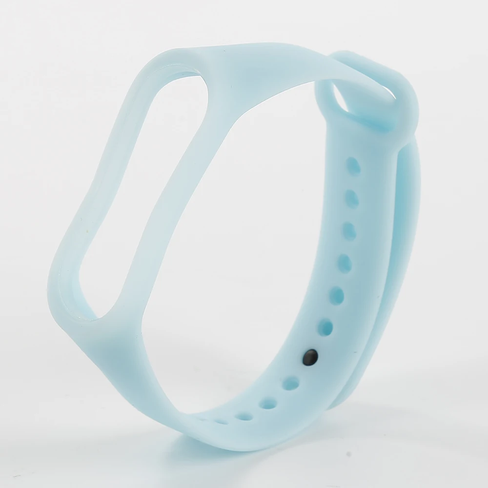 Светящийся Силиконовый ТПУ ремешок на запястье для Xiaomi Mi Band 3 4 Смарт часы сменный