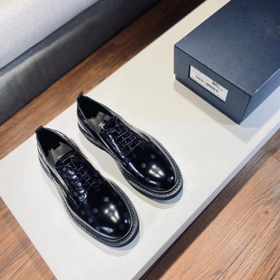 

High-end quality men's casual leather shoes original manufacturers raw material leather production extreme luxury style