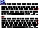 Силиконовый чехол для клавиатуры MacBook Pro M1 13, 2020, A2289, A2251, A2338, 2021, 16 дюймов