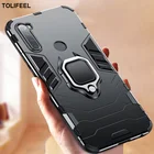 Противоударный армированный чехол для Xiaomi Redmi Note 7, чехлы с подставкой, магнитный автомобильный чехол-накладка для телефона Redmi Note 7 Pro, оболочка