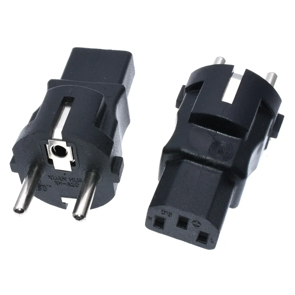 Hi power Евро адаптер для путешествий IEC320 C13 штепсельной вилки Schuko сделать ot be CEE7/7