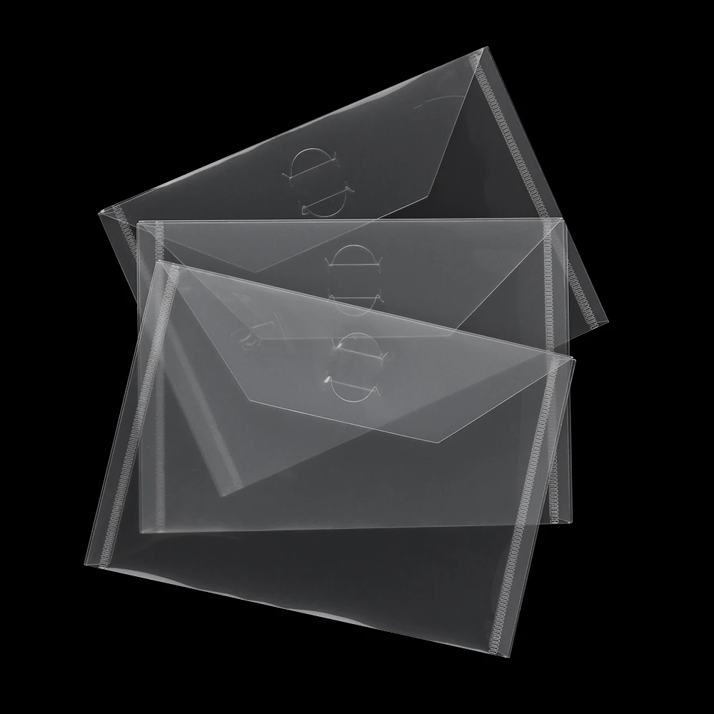 5 шт. прозрачный держатель сумка для штампов и коллекции марок Чехол DIY