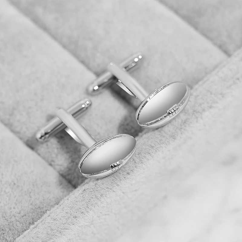 High Quality Copper Men's Cufflinks Classic Simple French Design Gentleman Inch Shirt Suit Wear Gift Jewelry | Украшения и