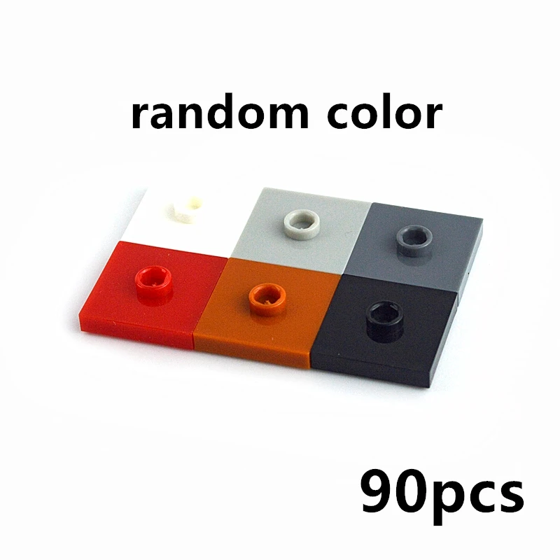 

90pcs DIY Building Blocks 87580 2x2 Assemble Construction Brick Tech MOC Part Educational Toy for children Compatible with leduo