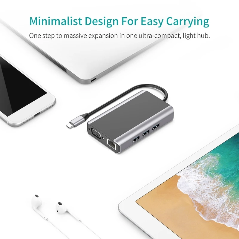 usb c тип c 30 док станция для muiti функц