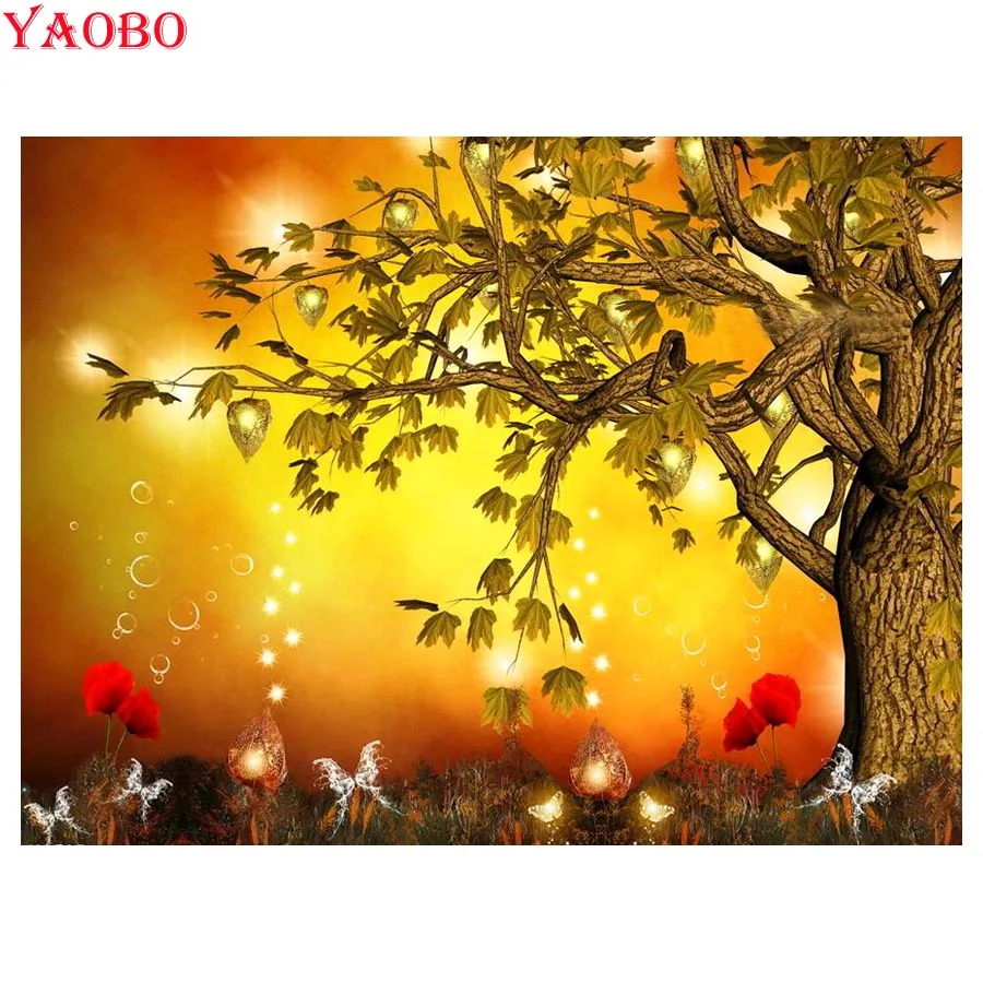 

Diy diamond painting money tree picture rhinestones embroidery full square round diamond mosaic butterfly 5d cross stitch kits