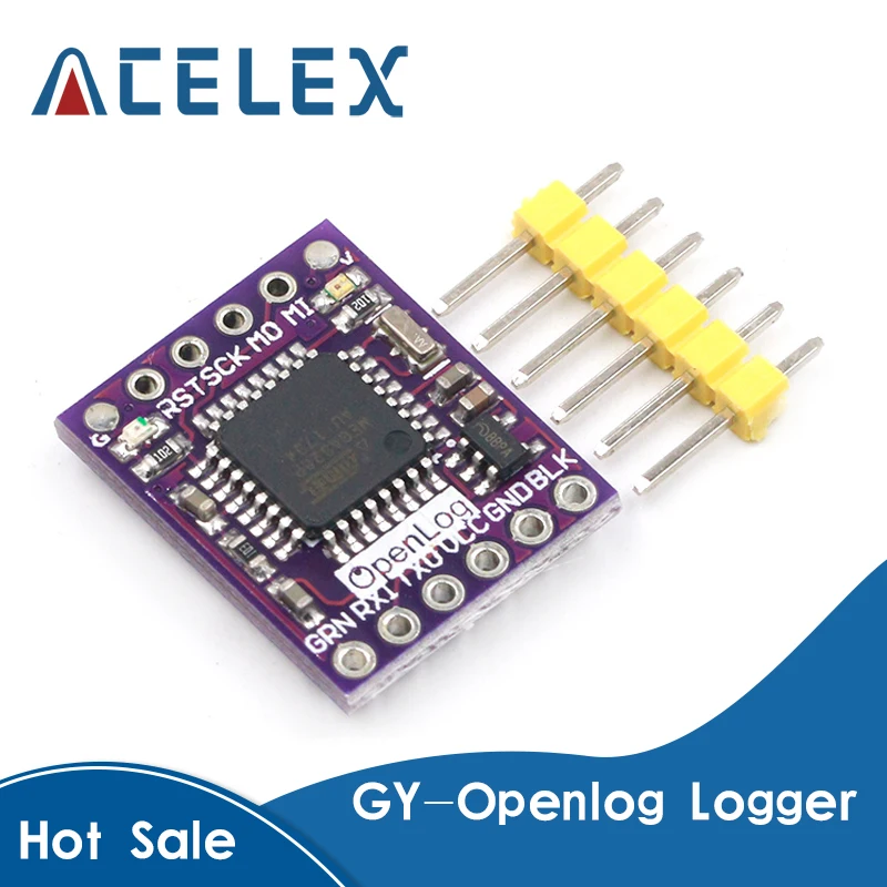 1 шт. регистратор данных с открытым исходным кодом ATmega328 поддержка Micro SD для arduino |