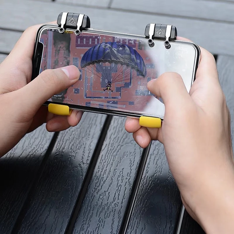 Mobile Controller Smart Phone Gaming Trigger for PUBG Gamepad Shooter Handle Joystick Fire Button iPhone Android Game Pad | Электроника