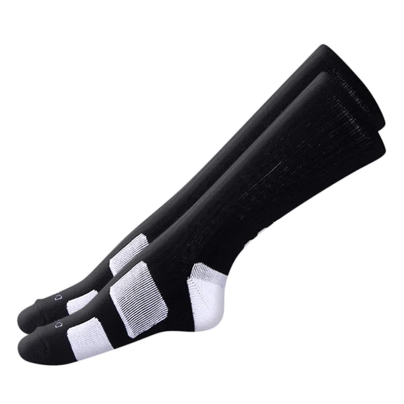 Мужские профессиональные баскетбольные спортивные защитные мышечные носки по