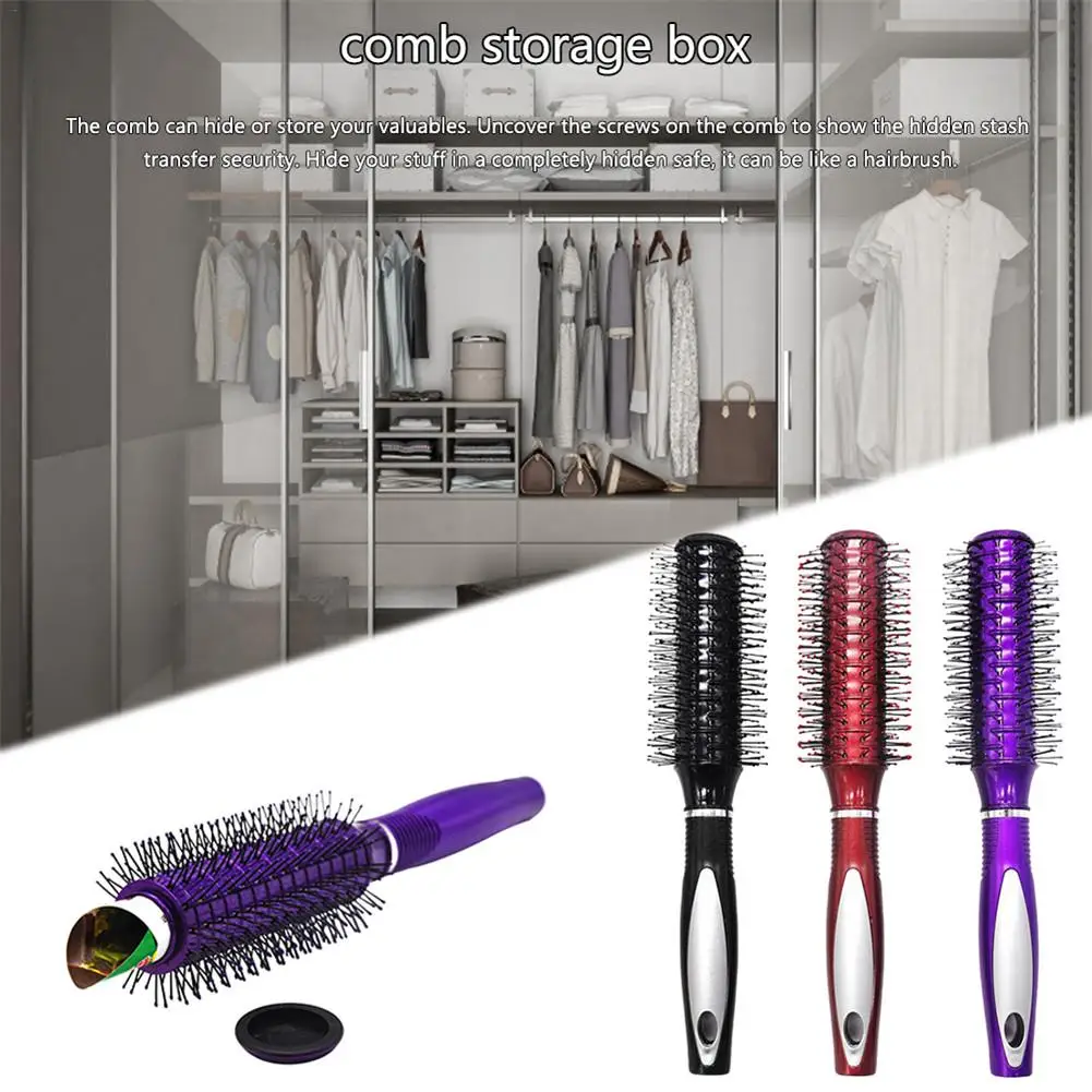 Гребень для волос секретный футляр хранения безопасный Безопасный Скрытый