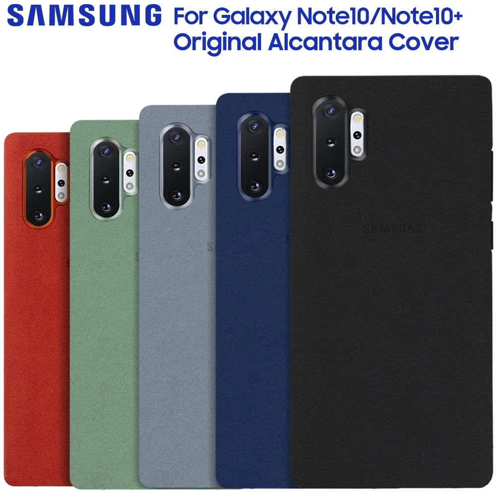 

Original Samsung Phone Cover For Galaxy Note 10Plus Note10 Pro 10+ Genuine Suede Leather Fitted Protector Case