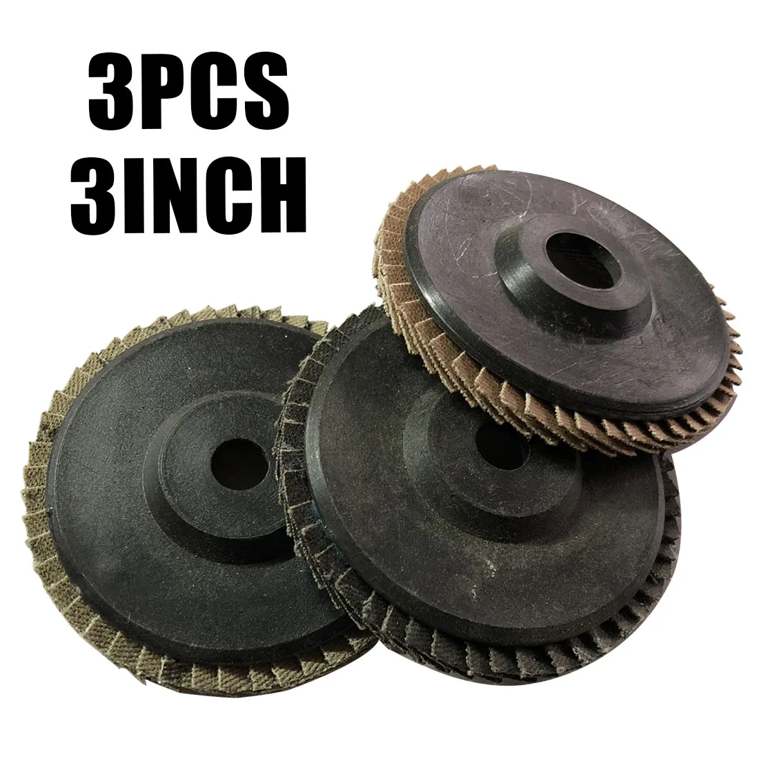 

3pcs 3inch Flip Grinding Wheels Flap Discs Sanding Discs Grinding Wheels Blades For Angle Grinder Wood Abrasive Tool Accessories