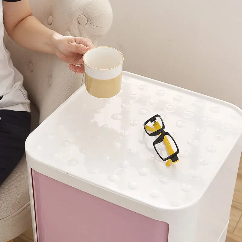 

Square Simple Bedside Cabinet European Simple Modern Creative Bedroom Storage Cabinet Mini Baby Toy Receiving Cabinet