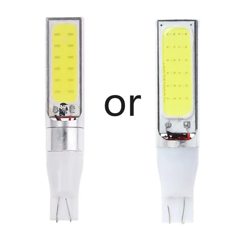 

T10 3W 194 168 W5W COB LED Light Backup Fog Brake Lamp Super White M4YB