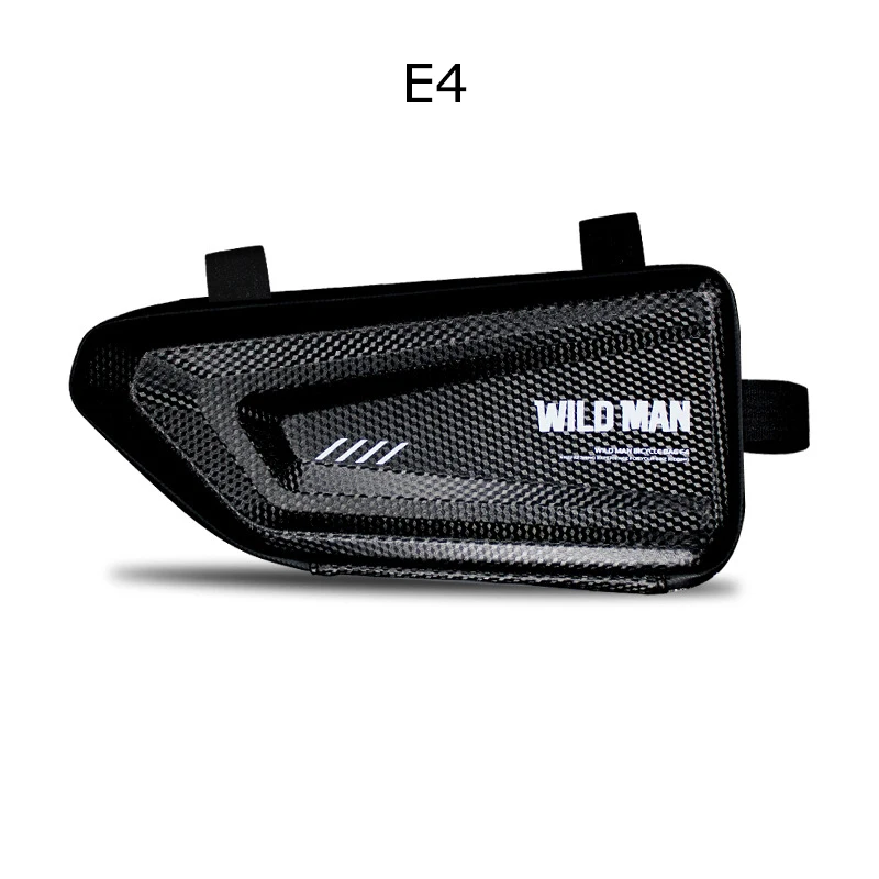 

WILD MAN Bicycle Bag Cycling Touch Screen Bag Top Front Tube Bag Waterproof 6.5 Phone Case Touchscreen Bag Bicycle Accessories